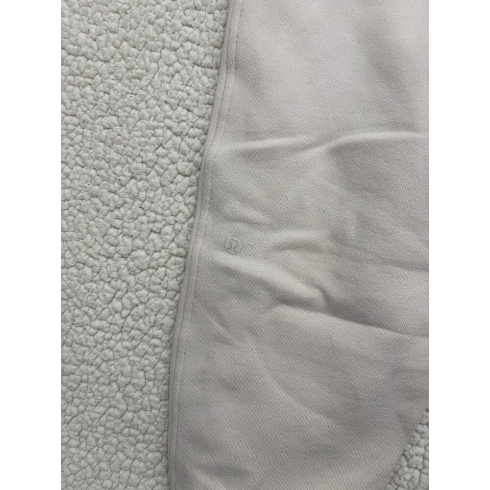 Lululemon Sweatpants Womens 4 Braided Detail High-Rise Joggers White Cream Gym - Picture 4 of 8
